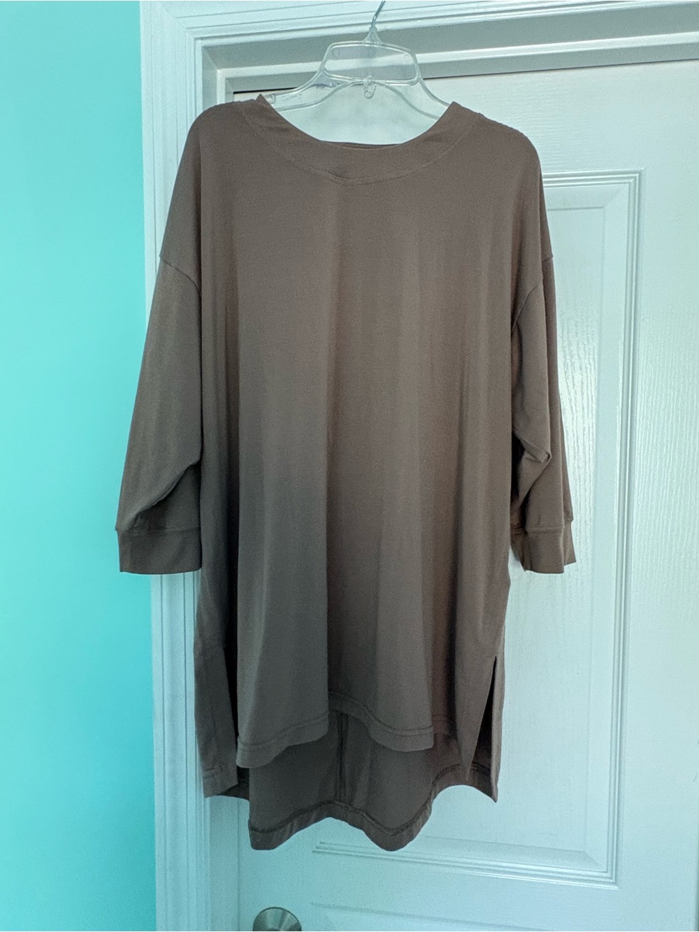 Athleta Olive Tunic Tee